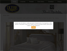 Tablet Screenshot of duessesrl.com